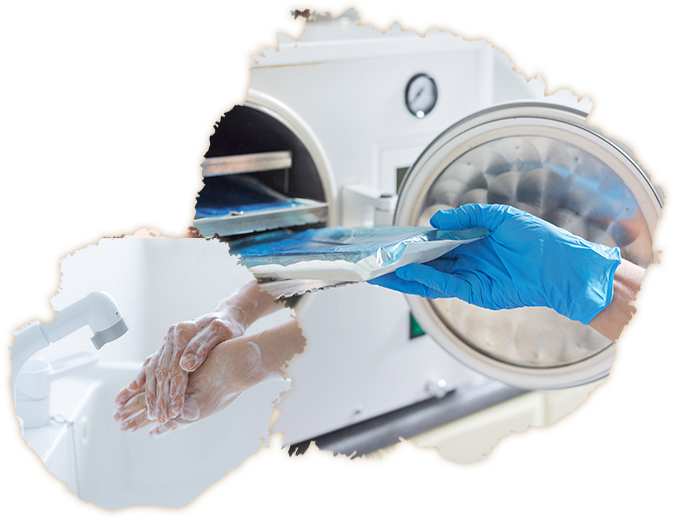 清潔な院内と感染防止対策